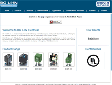 Tablet Screenshot of bgliin.com
